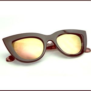 Cat eye sunglasses